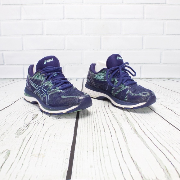 Asics Gel Nimbus 20 blue Sneakers Size 9 - Picture 4 of 8